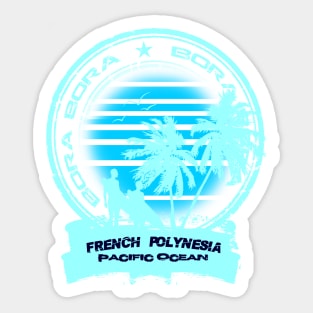 Bora Bora Fun Beach Sticker